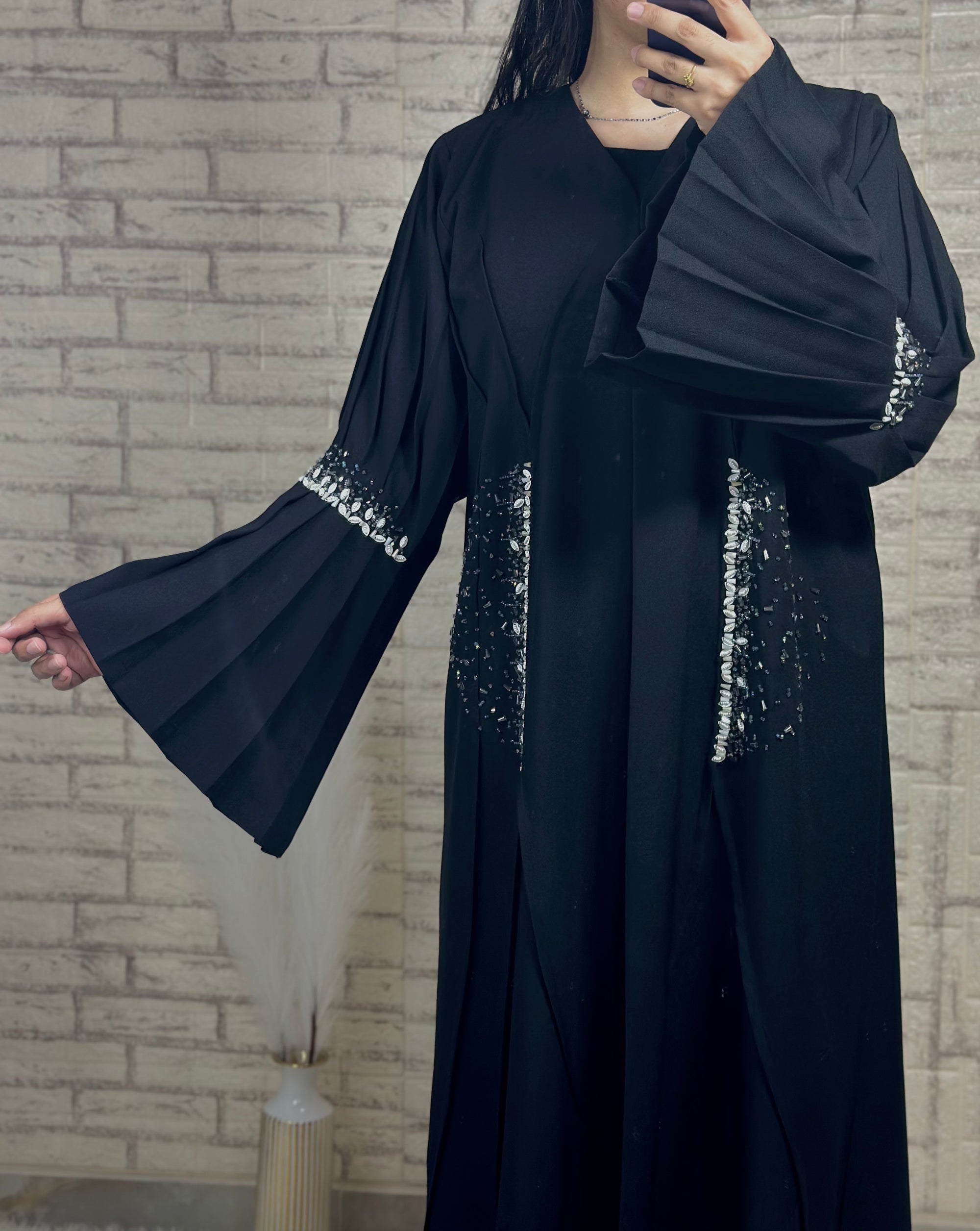 طقم عباية أرجواني فاتح R002