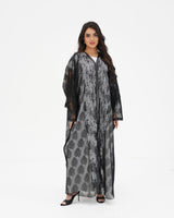 R 337 Black Dantel Abaya Abaya for Women UAE – Abaya – Rutba Fashion Abaya