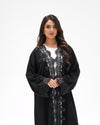 R 350 Black Embroidery Abaya Abaya for Women UAE – Abaya – Rutba Fashion Abaya