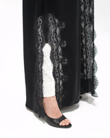 R 350 Black Embroidery Abaya Abaya for Women UAE – Abaya – Rutba Fashion Abaya