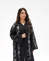 R 351 Black Premium Dantel Abaya Abaya for Women UAE – Abaya – Rutba Fashion Abaya