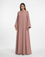 R 359 Pink Abaya Abaya for Women UAE – Abaya – Rutba Fashion Abaya