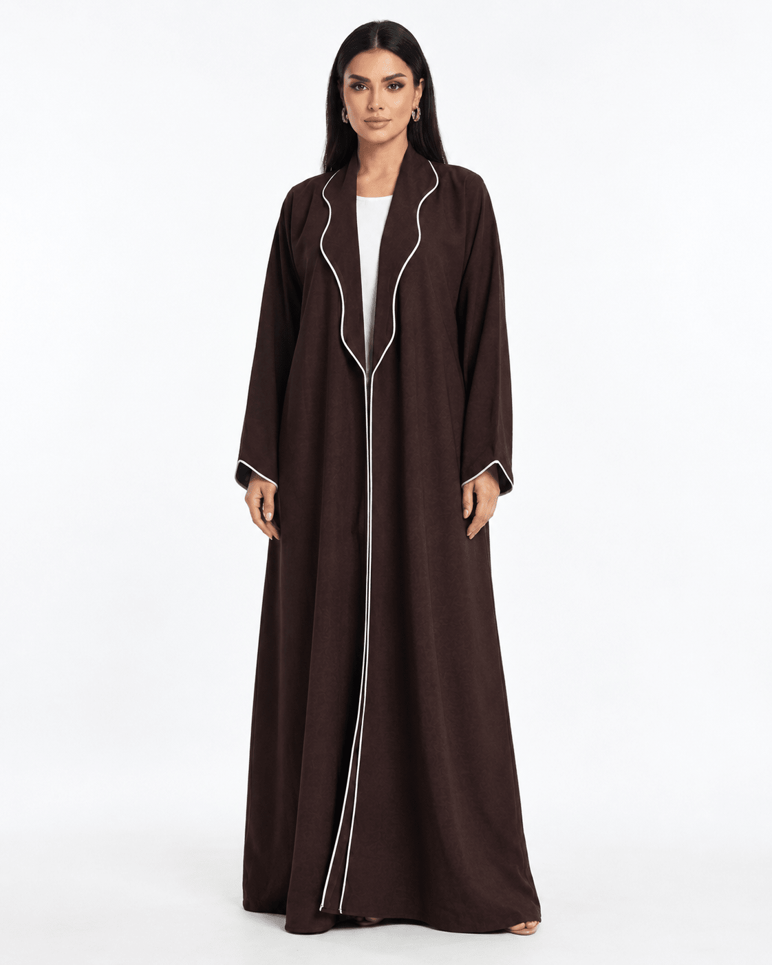 R 385 Coat Style Office Wear Abaya Abaya for Women UAE – Abaya – Rutba Fashion Abaya