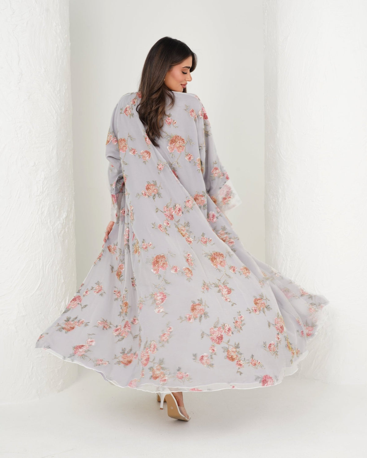 R135 Party wear Abaya Set Abaya for Women UAE – Abaya – Rutba Fashion Abaya