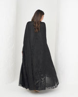 R160 Black wedding and party Collection Abaya Set Abaya for Women UAE – Abaya – Rutba Fashion Abaya