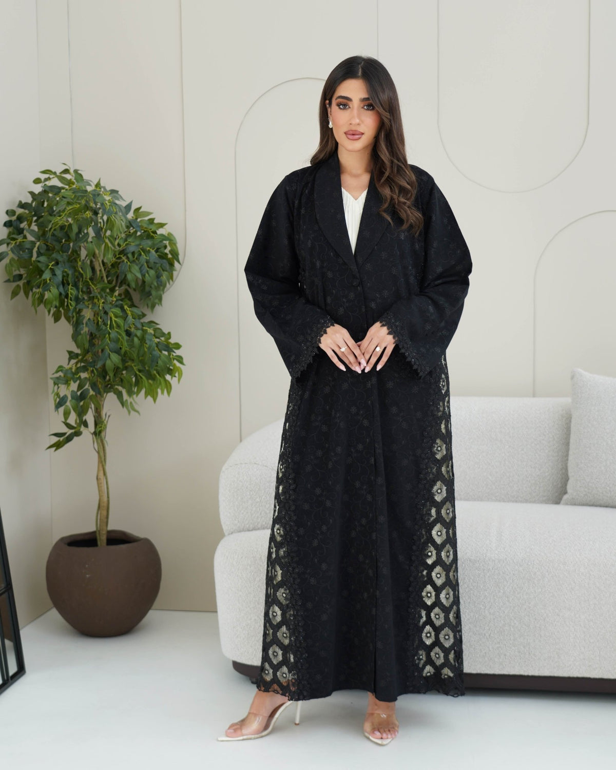 R240 Turkey Design Black Eid Abaya Abaya for Women UAE – Abaya – Rutba Fashion Abaya