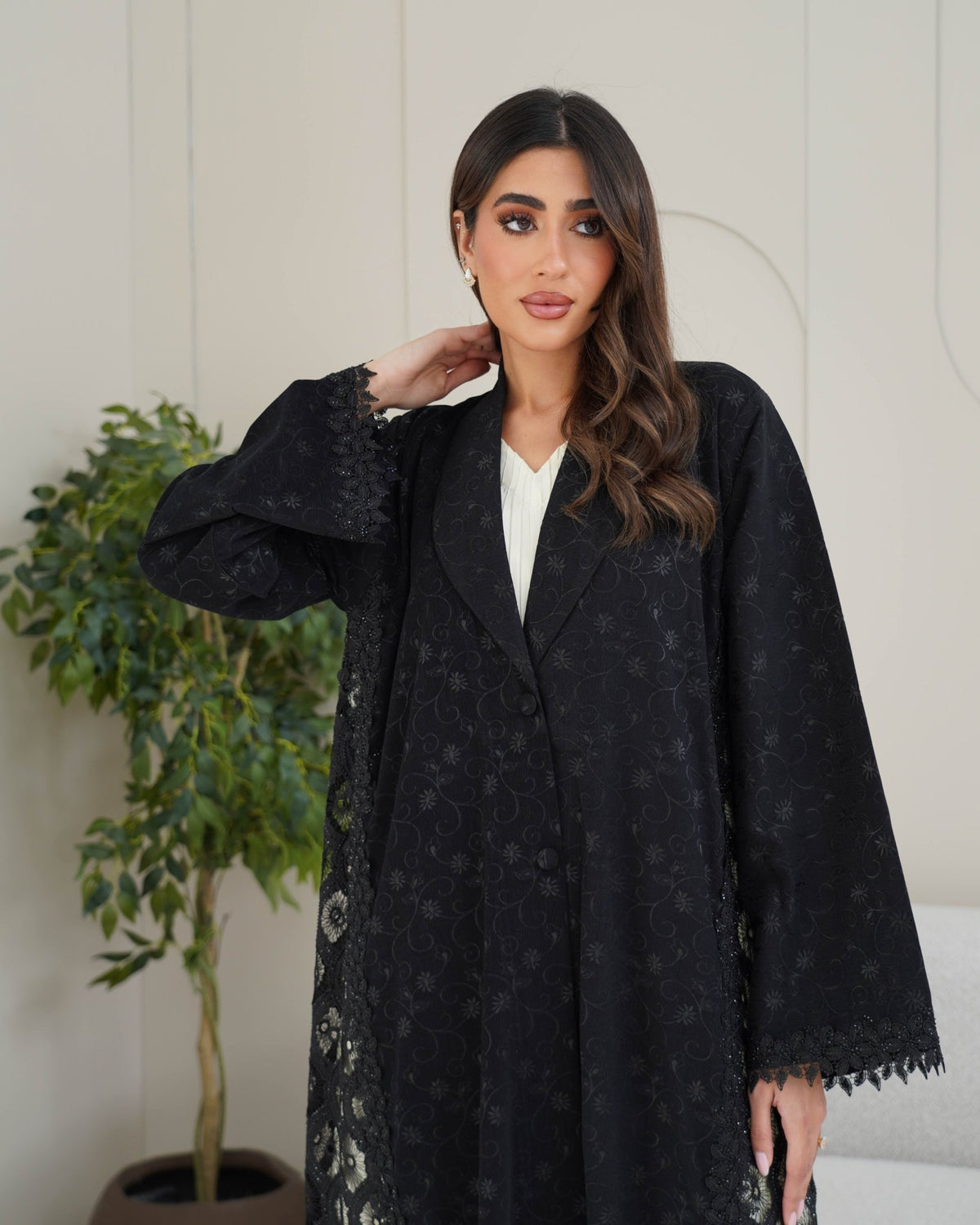 R240 Turkey Design Black Eid Abaya Abaya for Women UAE – Abaya – Rutba Fashion Abaya