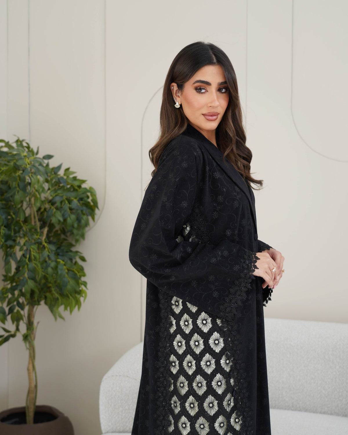 R240 Turkey Design Black Eid Abaya Abaya for Women UAE – Abaya – Rutba Fashion Abaya
