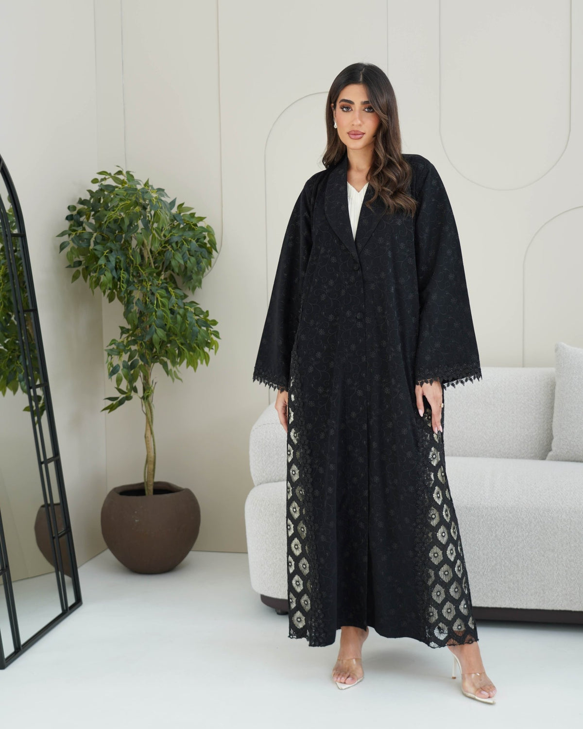 R240 Turkey Design Black Eid Abaya Abaya for Women UAE – Abaya – Rutba Fashion Abaya