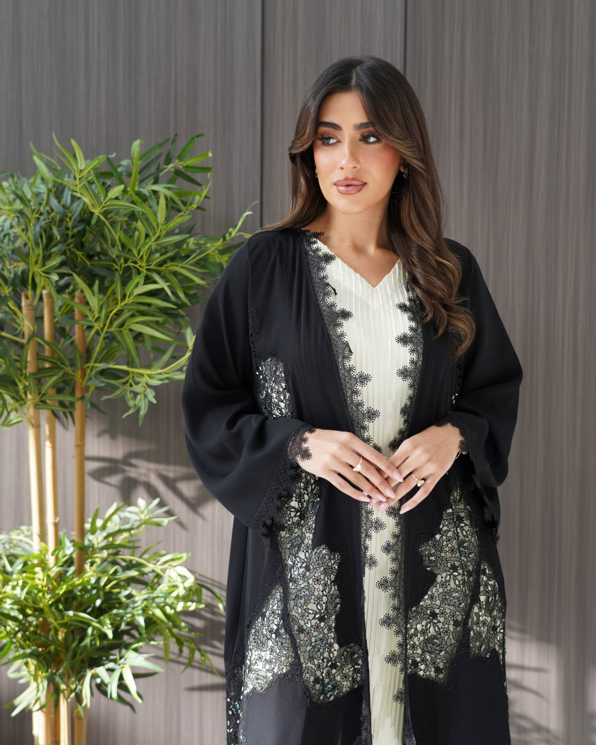 R244 Classic Black Eid Abaya collection Abaya for Women UAE – Abaya – Rutba Fashion Abaya