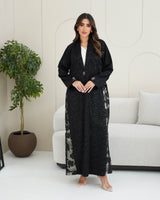 R250 Black Sequence Dantel Abaya For Eid Collection Abaya for Women UAE – Abaya – Rutba Fashion Abaya