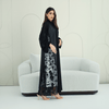 R270 5D Flower & Bead Work Elegant Abaya Abaya for Women UAE – Abaya – Rutba Fashion Abaya