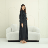 R275 | Stylish Cutting - Edge Abaya Abaya for Women UAE – Abaya – Rutba Fashion Abaya