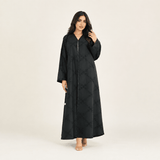 R277 | Luxury – Floral Embroidery Abaya Abaya for Women UAE – Abaya – Rutba Fashion Abaya