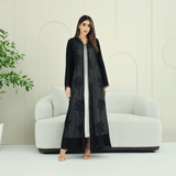 R284 | Luxury Japan Chiffon Abaya Abaya for Women UAE – Abaya – Rutba Fashion Abaya
