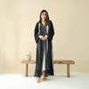 R286 | Stylish Korean Chiffon Party Abaya Abaya for Women UAE – Abaya – Rutba Fashion Abaya