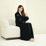 R291 | New Collection Arabian Crape Abaya Abaya for Women UAE – Abaya – Rutba Fashion Abaya