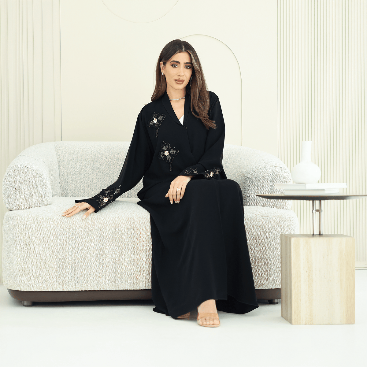 R291 | New Collection Arabian Crape Abaya Abaya for Women UAE – Abaya – Rutba Fashion Abaya