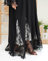 R302 luxury Dantel Model with beads work Abaya for Women UAE – Abaya – Rutba Fashion Abaya
