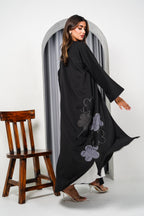 R199 Black  Abaya Set