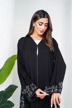 R209 Black Abaya Set