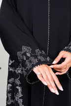 R209 Black Abaya Set