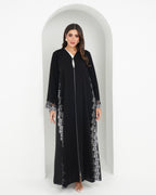 R153 Black Summer collection Abaya Set