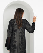 R147 Black Summer collection Abaya Set
