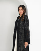R147 Black Summer collection Abaya Set