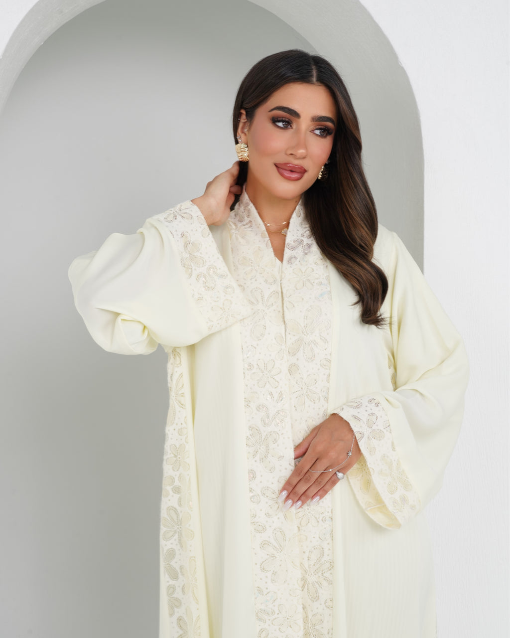 R149  Summer wear collection Abaya Set