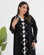 طقم عباية سوداء R033