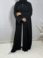 طقم عباية سوداء R013