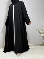 طقم عباية سوداء R013