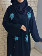 طقم عباية سوداء R020