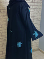 طقم عباية سوداء R020