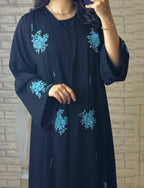طقم عباية سوداء R020