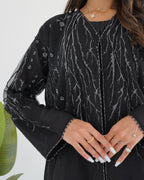 R115 Black Abaya Set