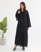 R119 Black  Abaya Set