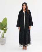 R120 Black Abaya Set