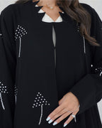 R129 Black Abaya Set