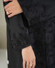 R236 Kashmiri Ari work summer Collection Abaya
