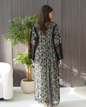 R245 Party And Wedding Special Abaya