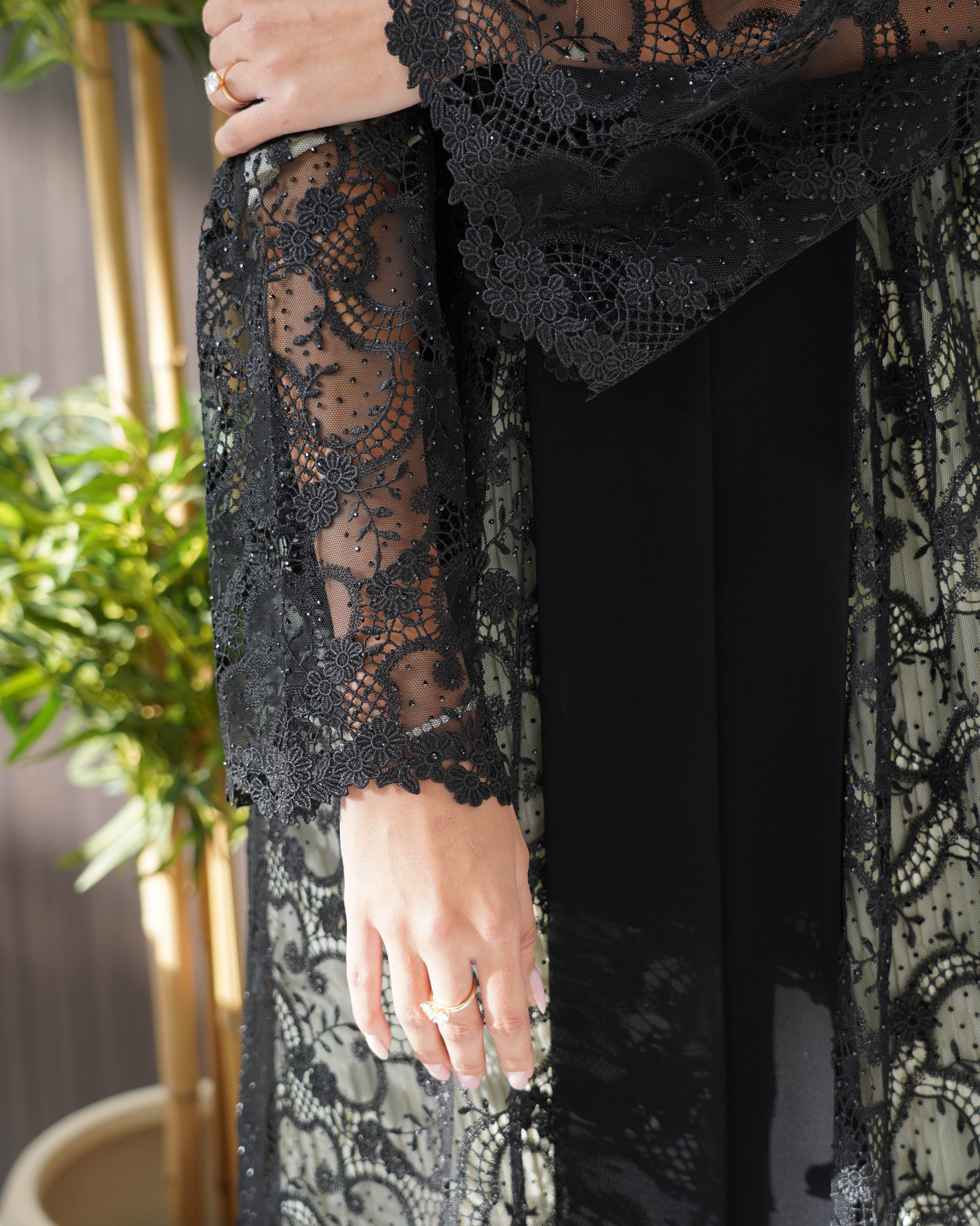 R245 Party And Wedding Special Abaya