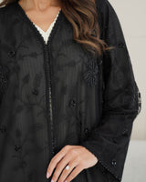 R247 Classic Black AbayaSet