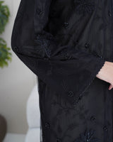 R247 Classic Black AbayaSet