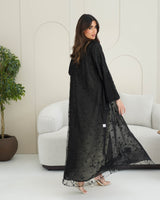 R247 Classic Black AbayaSet