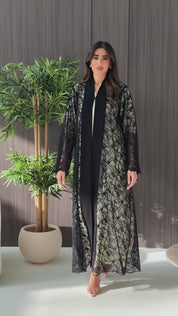 R245 Party And Wedding Special Abaya