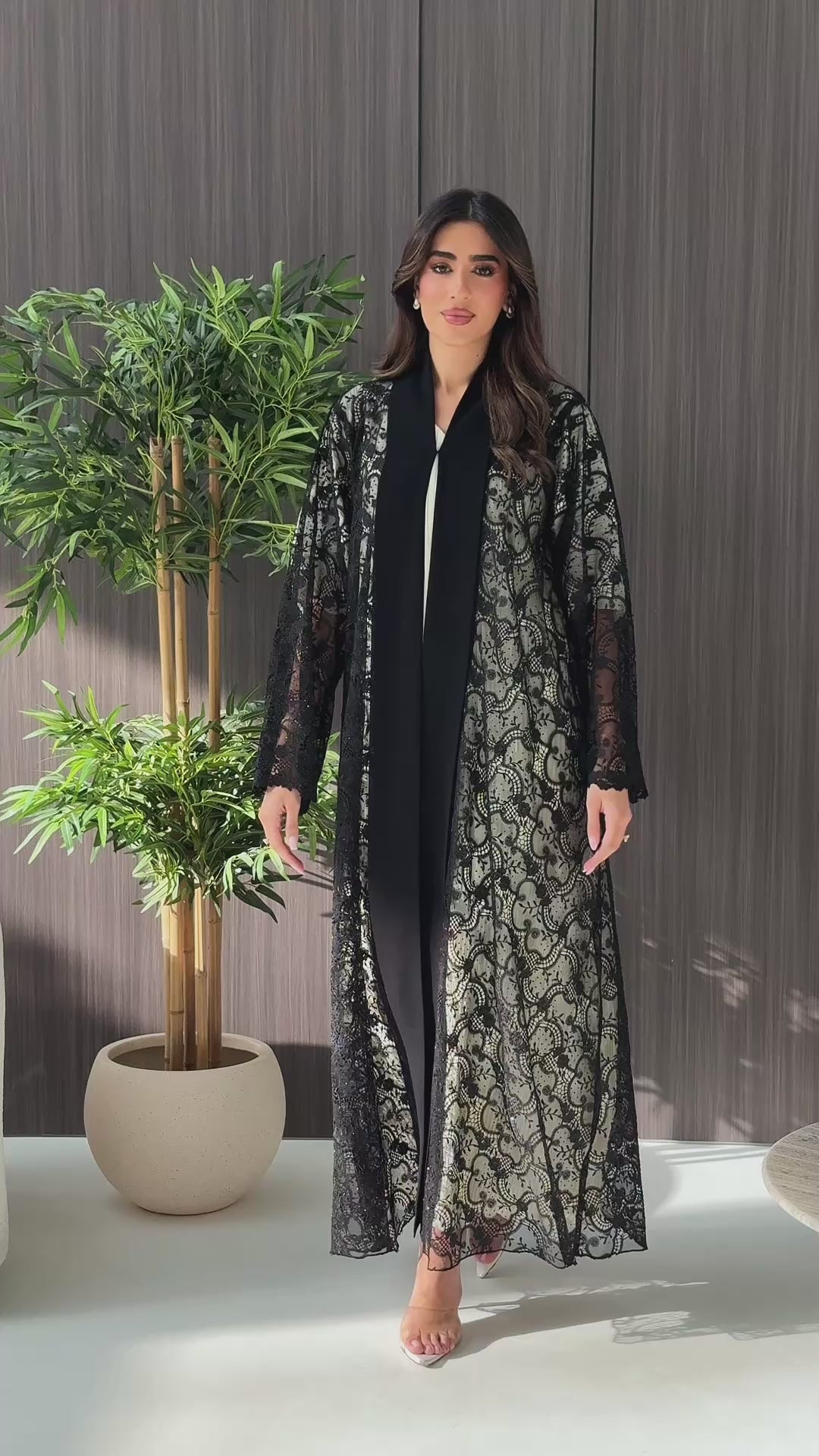 R245 Party And Wedding Special Abaya