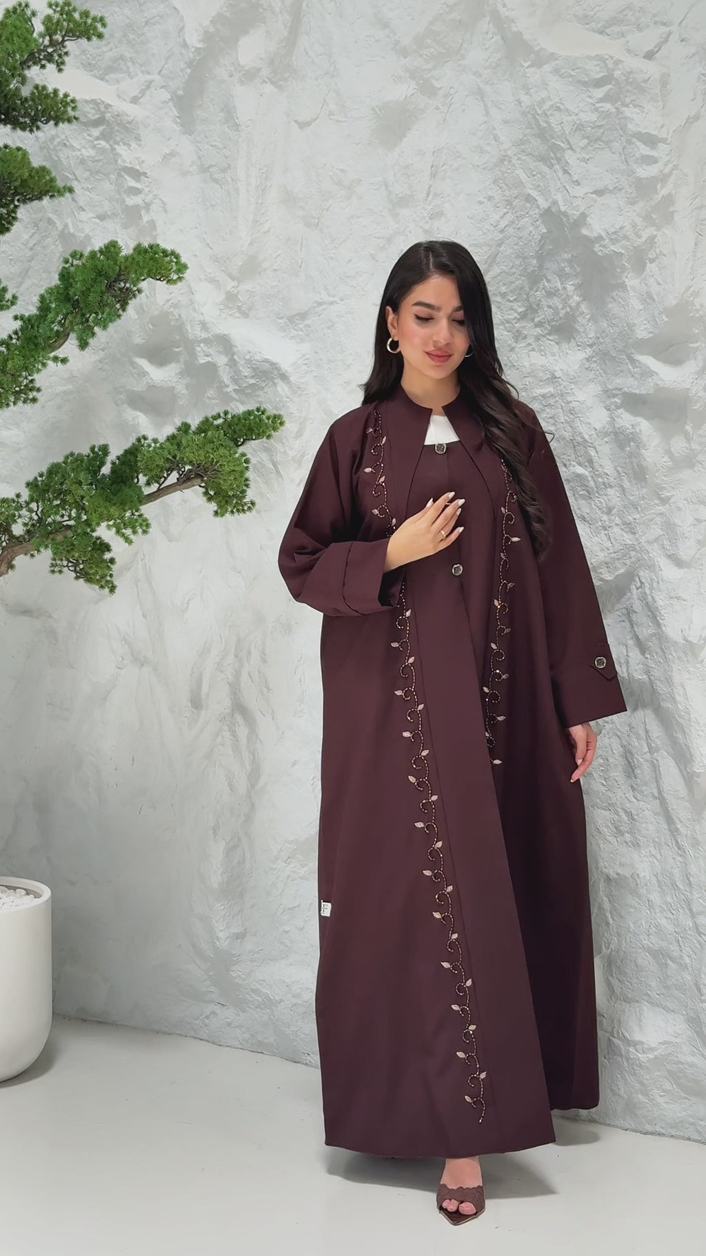 R314  Exclusive New Model color Abaya