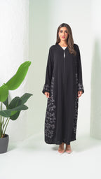 R209 Black Abaya Set